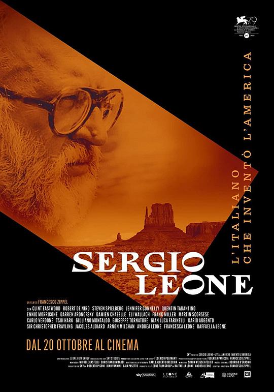 赛尔乔·莱昂内：发现了美国的男人 Sergio Leone - L'italiano che inventò l'America (2022)