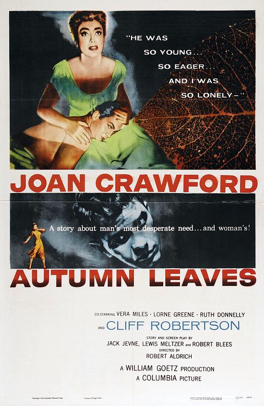 怨妇悲秋 Autumn Leaves (1956)