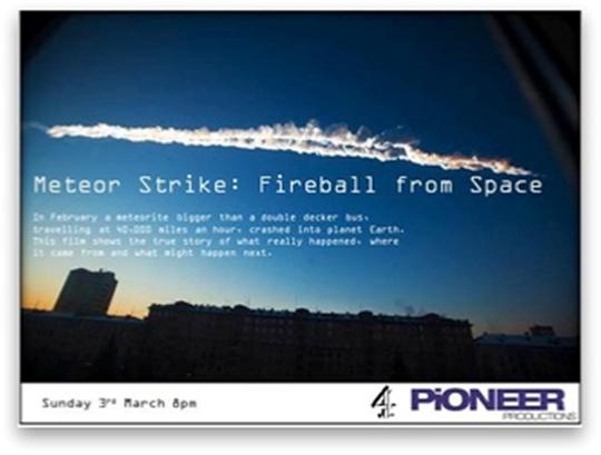 陨石来袭：划破天际的火球 Meteor Strike: Fireball from Space (2013)