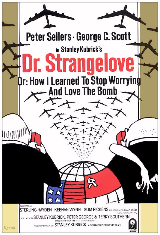 奇爱博士 Dr. Strangelove or: How I Learned to Stop Worrying and Love the Bomb (1964)