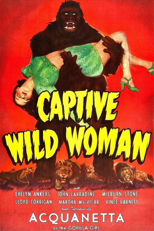 俘虏野生女人 Captive Wild Woman (1943)