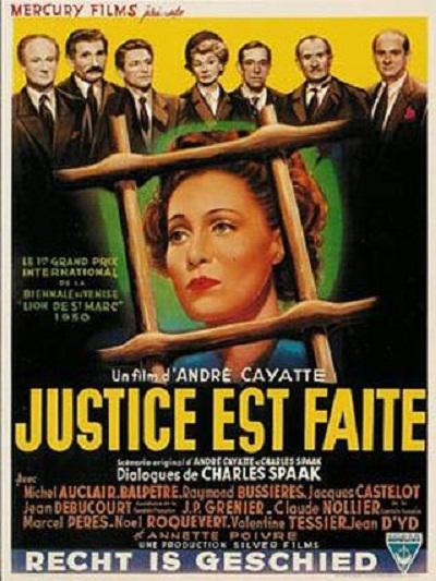 刑事法庭 Justice est faite (1950)