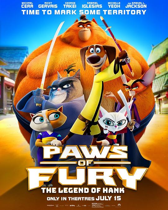 猫狗武林 Paws of Fury: The Legend of Hank (2022)