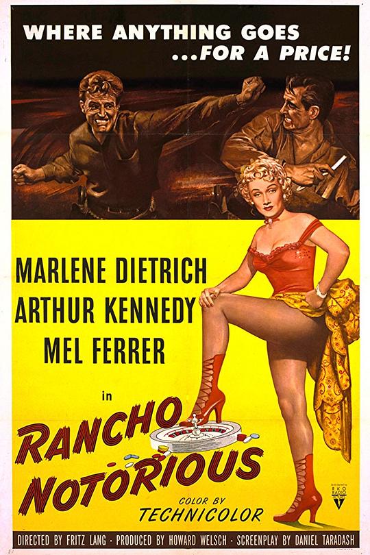 恶人牧场 Rancho Notorious (1952)