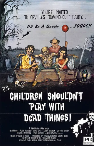 孩子不能同鬼玩 Children Shouldn't Play with Dead Things (1973)