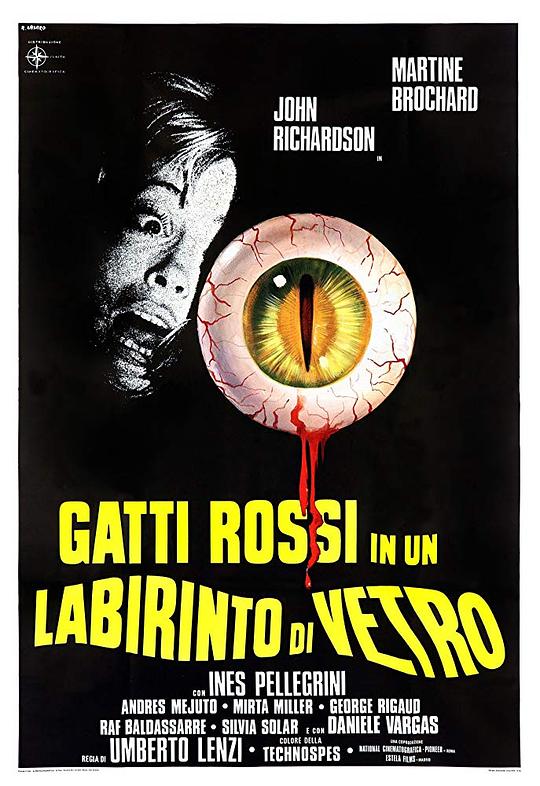 眼球 Gatti rossi in un labirinto di vetro (1975)