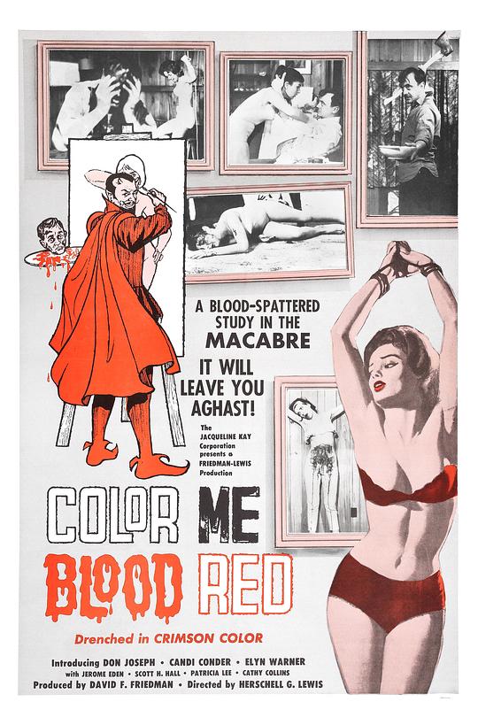 把我染成血红色 Color Me Blood Red (1965)