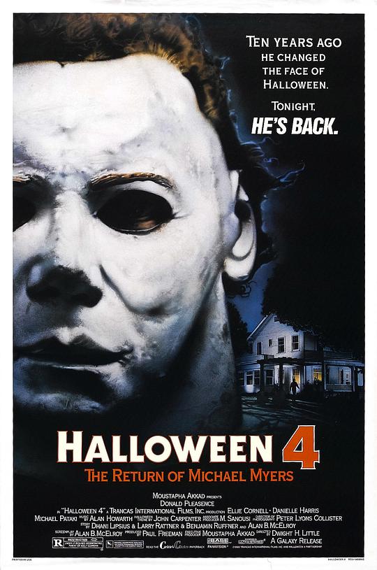 月光光心慌慌4 Halloween 4: The Return of Michael Myers (1988)