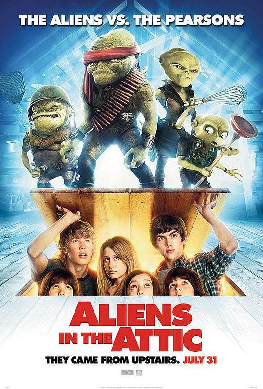 楼上的外星人 Aliens in the Attic (2009)