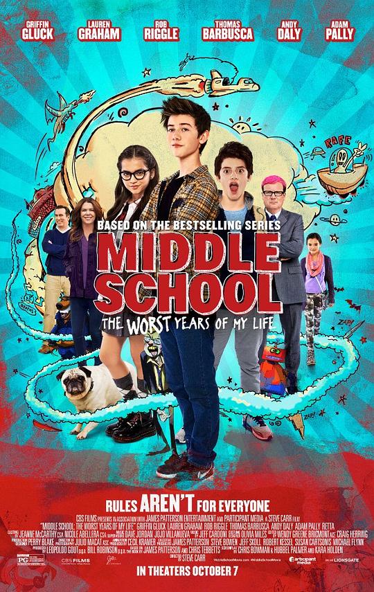 地狱高中生活 Middle School: The Worst Years of My Life (2016)