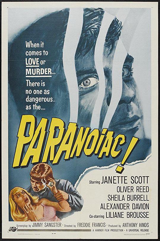 古屋凶魔 Paranoiac (1963)