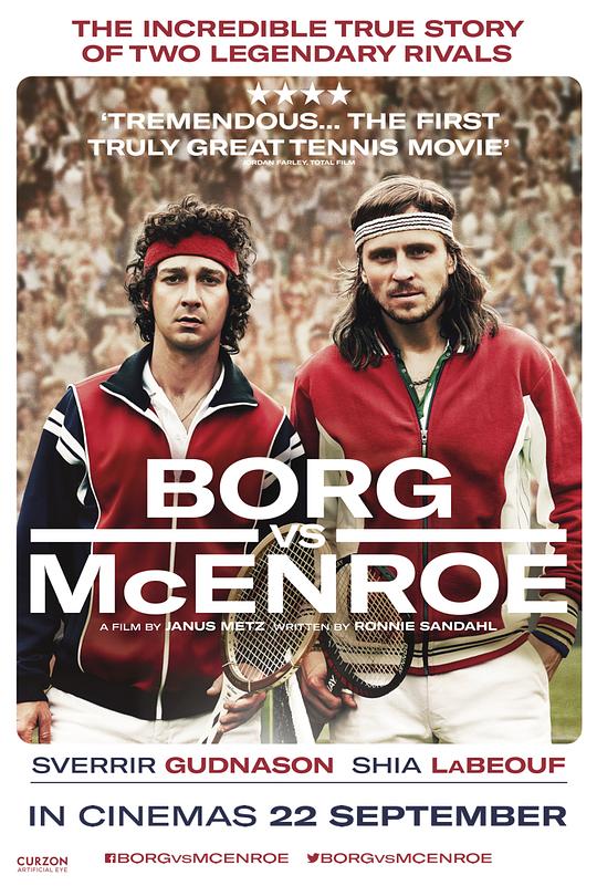 博格对战麦肯罗 Borg/McEnroe (2017)