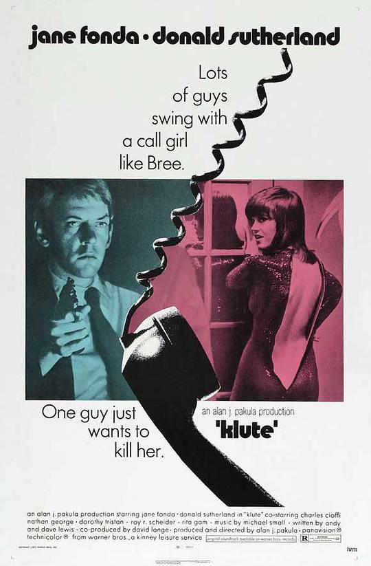 柳巷芳草 Klute (1971)