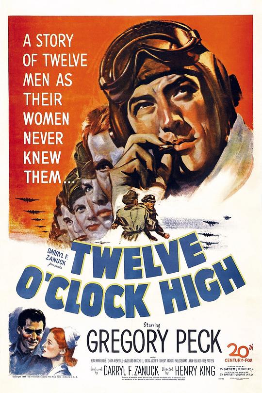 晴空血战史 Twelve O'Clock High (1949)