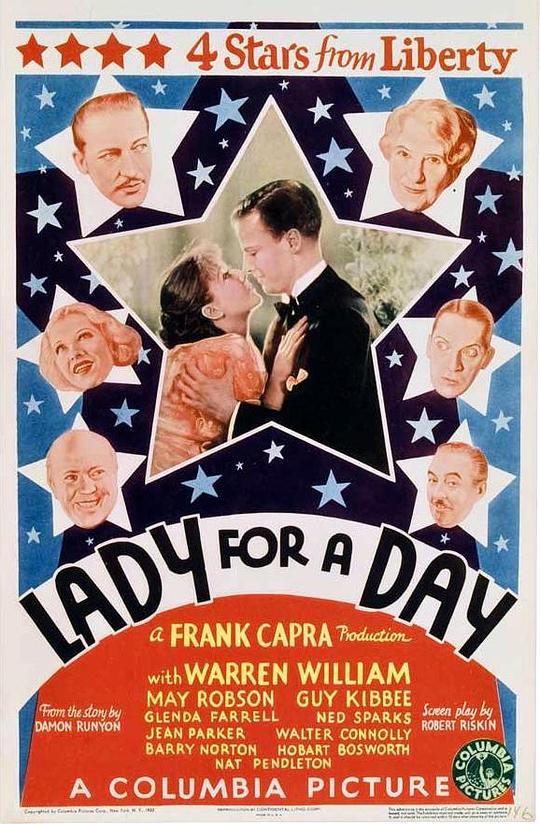 一日贵妇 Lady for a Day (1933)