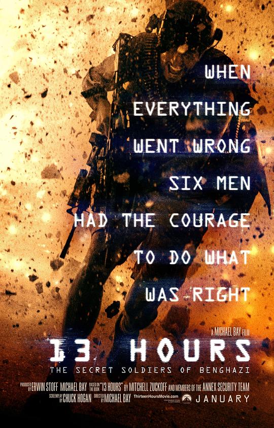 危机13小时 13 Hours: The Secret Soldiers of Benghazi (2016)