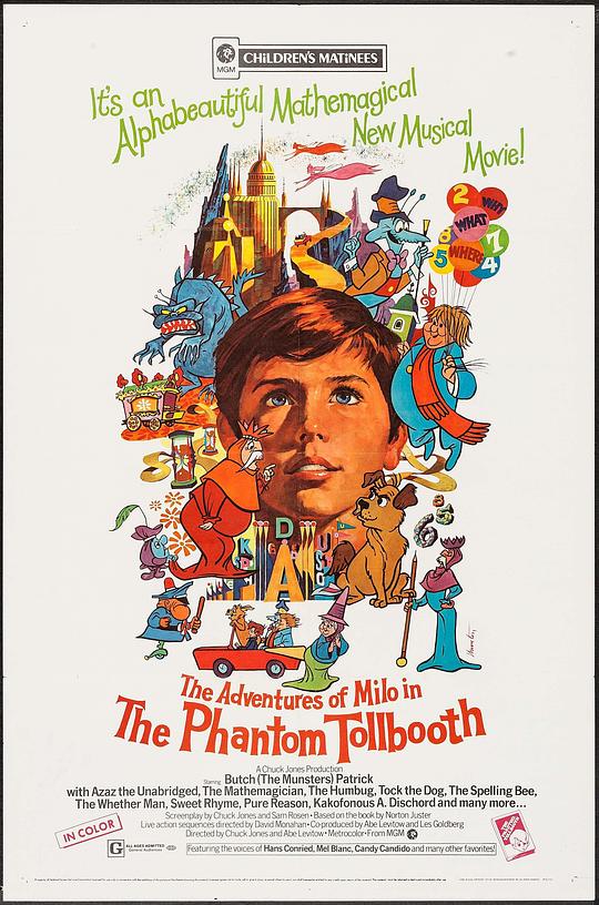 幻象天堂 The Phantom Tollbooth (1970)