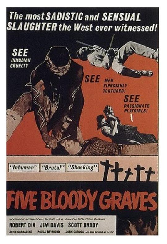 五座滴血的坟墓 Five Bloody Graves (1970)