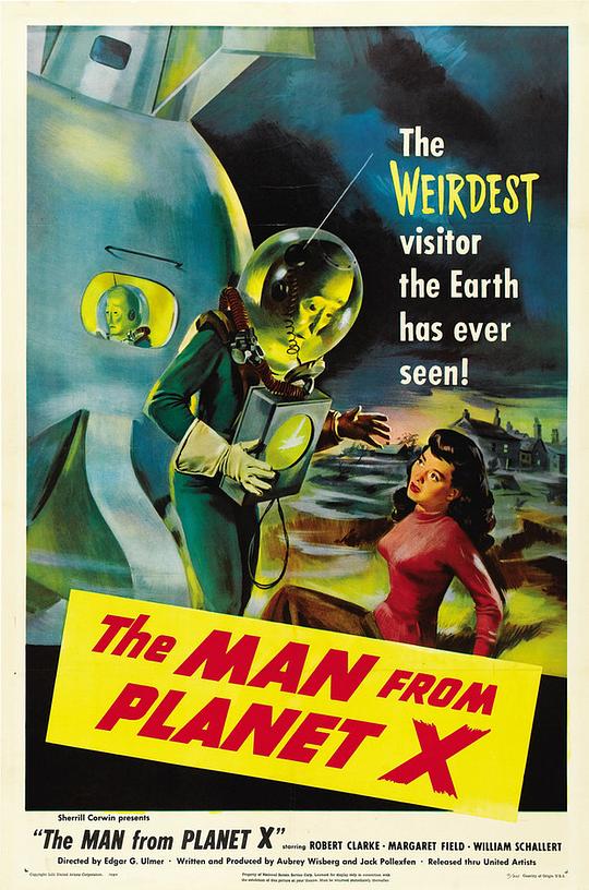 X星来客 The Man from Planet X (1951)