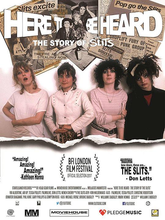 Here To Be Heard: The Story of the Slits  (2017)