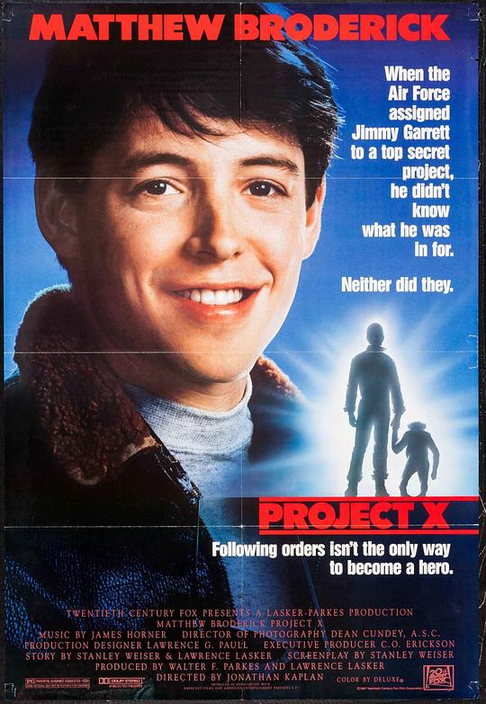 X计划 Project X (1987)