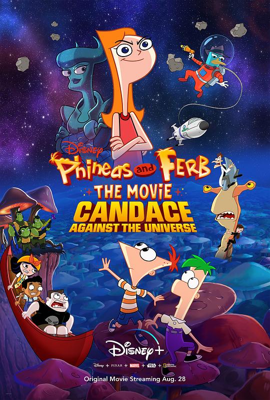 飞哥与小佛大电影：凯蒂丝对抗全宇宙 Phineas and Ferb The Movie: Candace Against the Universe (2020)