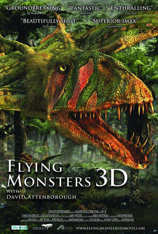 飞行巨兽 Flying Monsters 3D with David Attenborough (2011)