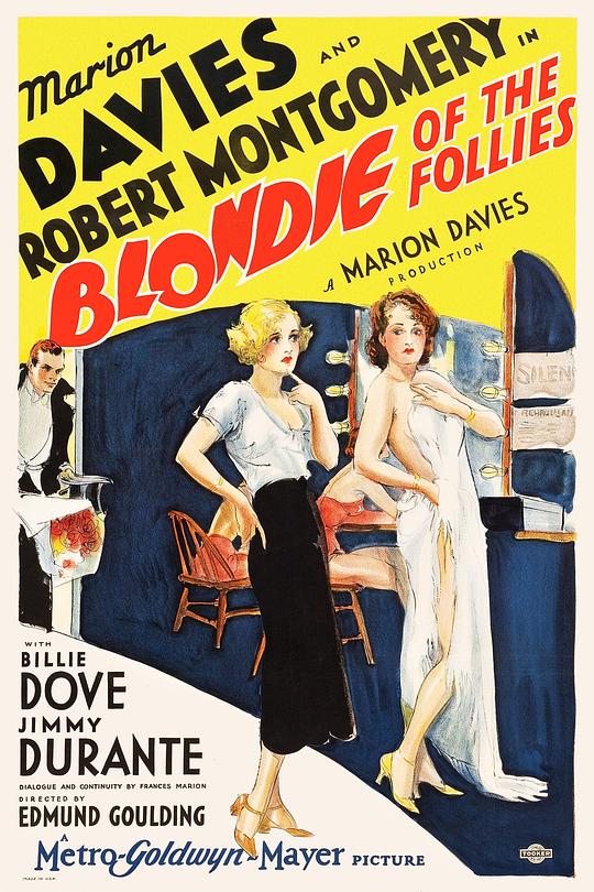 愚蠢的金发女郎 Blondie of the Follies (1932)