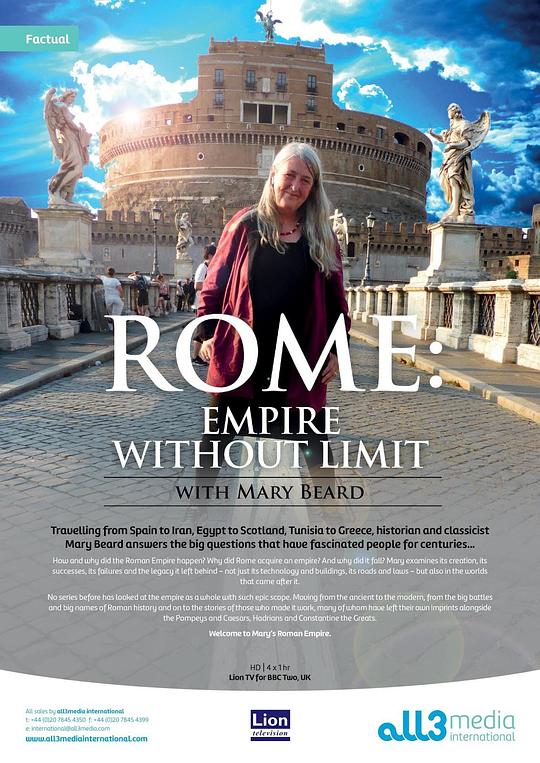 玛丽·比尔德的终极罗马：帝国无疆 Mary Beard's Ultimate Rome: Empire Without Limit (2016)