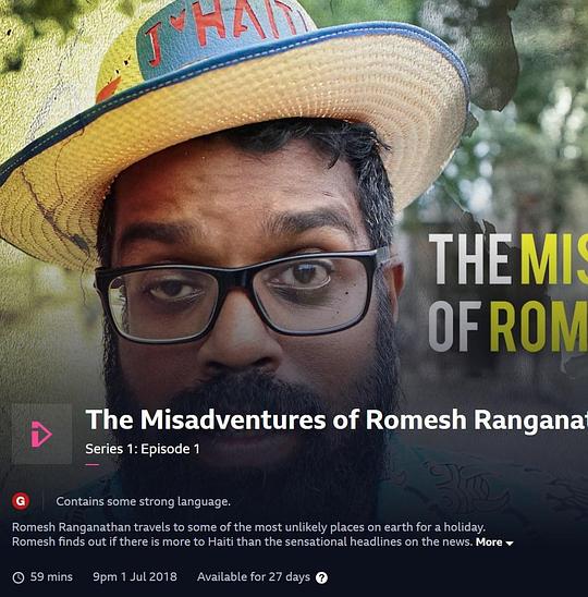 罗梅什·兰加纳坦的霉运之旅 第一季 The Misadventures of Romesh Ranganathan Season 1 (2018)